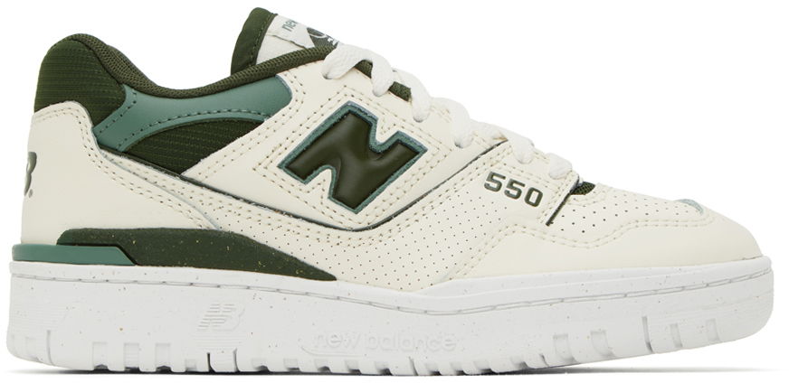 Sneakers och skor New Balance 550 "Off-White & Green" Vit | BBW550DI, 0