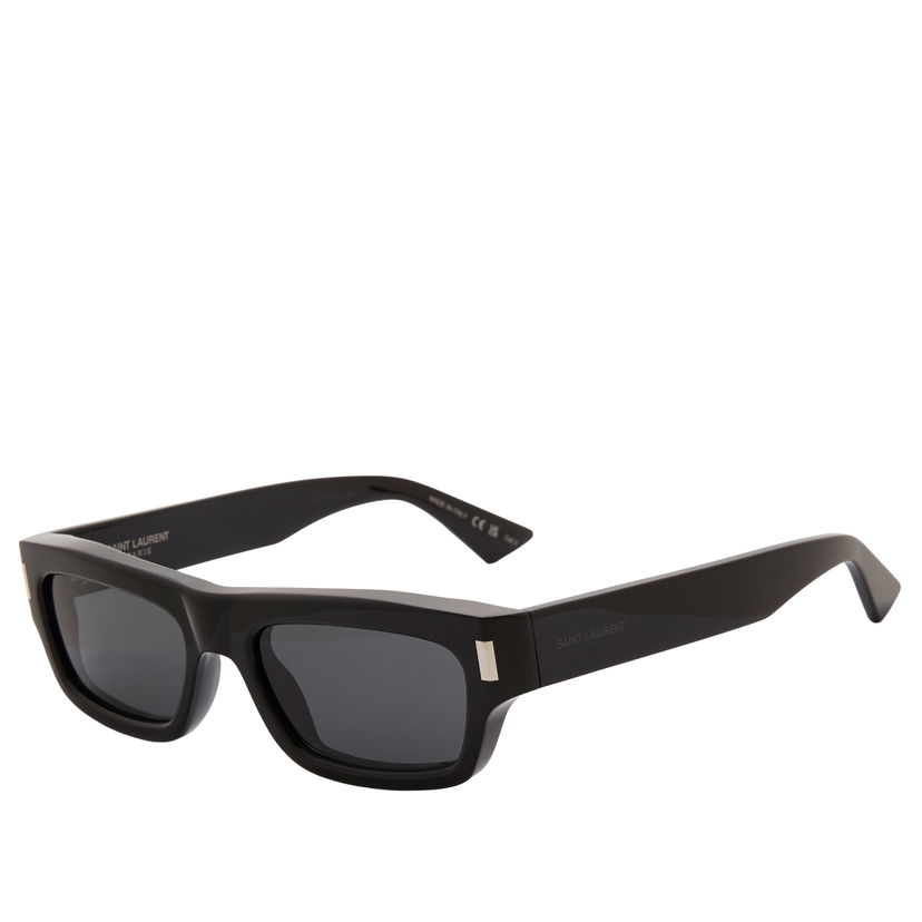 Solglasögon Saint Laurent Saint Laurent SL 837 Rectangular Sunglasses Svart | SL-837-001