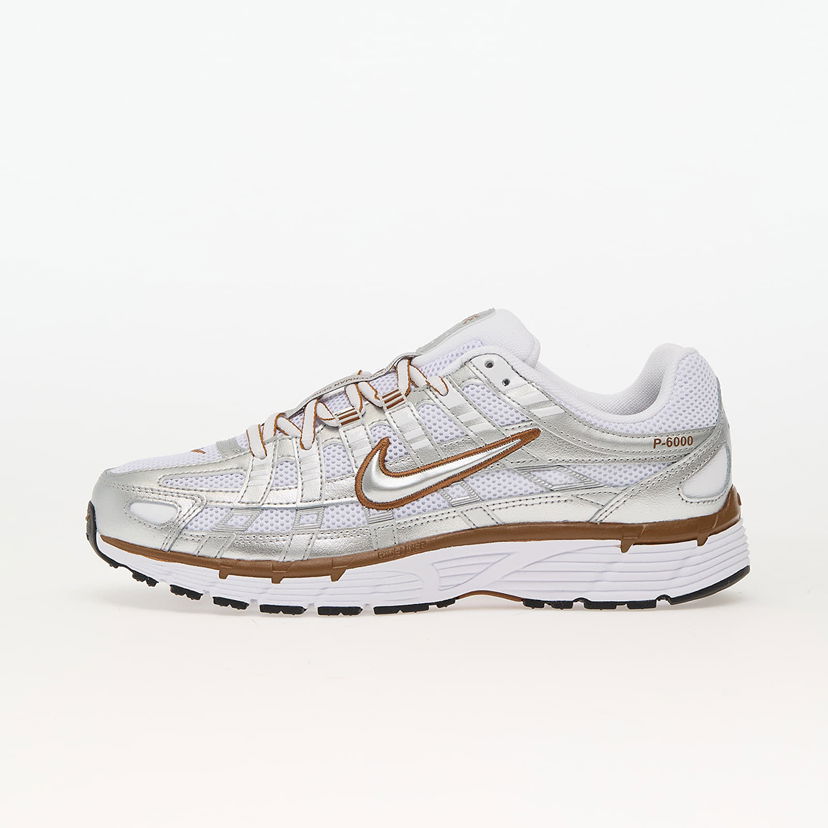Sneakers och skor Nike P-6000 White/ Metallic Silver-Lt British Tan-Sail W Vit | BV1021-109