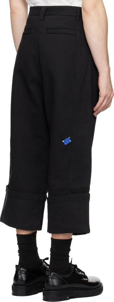 Byxor ADER ERROR Trousers With Cuffed Hems Svart | BN01FWBT0102BK, 2