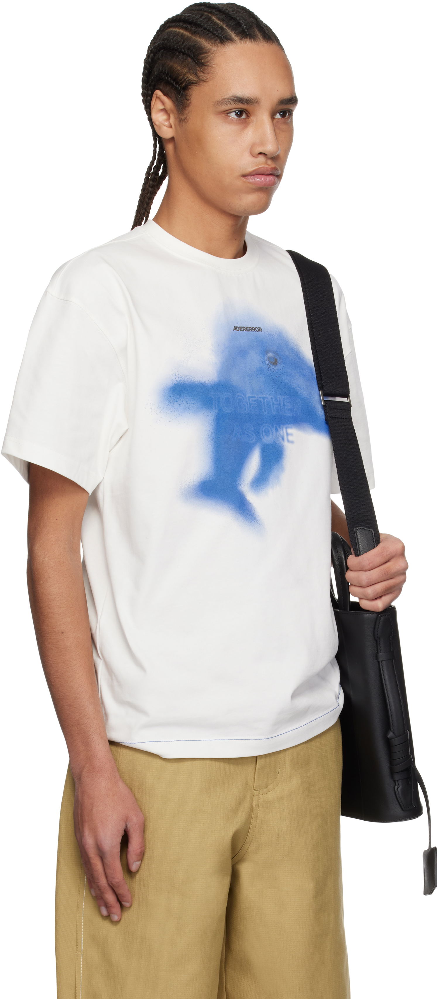 T-shirt ADER ERROR ADER error Together As One Graphic T-Shirt Vit | BO01SSTS0105OW, 1