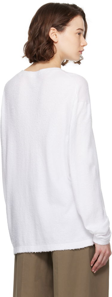 Sweater The Row The Row Kabira Sweatshirt Vit | 8942-Y916, 2