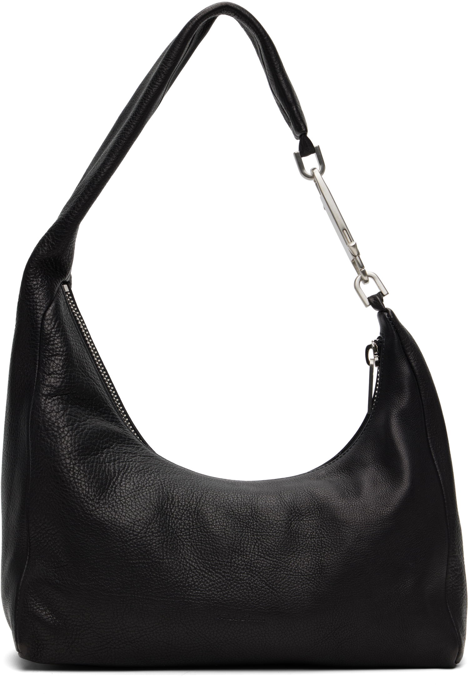 Axelväska Rick Owens Rick Owens Small Gemini Shoulder Bag Svart | RA02E0721 LBU, 0