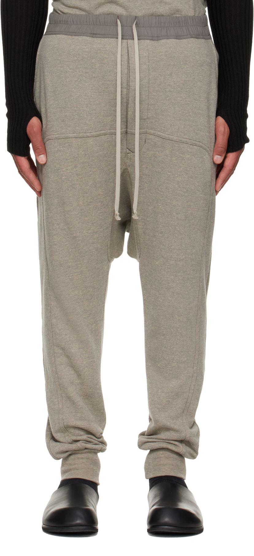 Träningsbyxor Rick Owens Concordians Drawstring Sweatpants Grå | DU02E7395 FGM