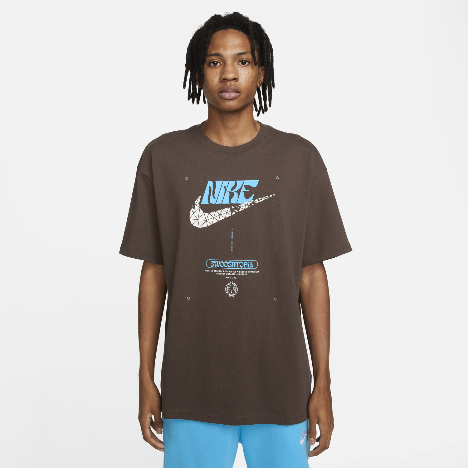 T-shirt Nike Sportswear Max90 Brun | FD1303-237, 0