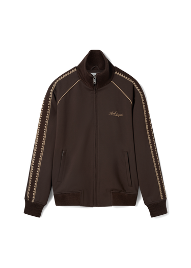 Träningsoverall AXEL ARIGATO Brown Crocheted Track Jacket Brun | A2968001, 1