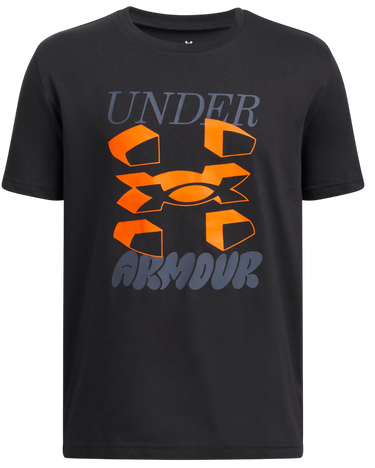 T-shirt Under Armour Split Big Logo Short Sleeve T-Shirt Svart | 1390003-001, 0