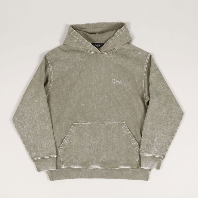 Sweatshirt Dime Dime Classic French Hoodie Grön | DIME2SP2532CEM