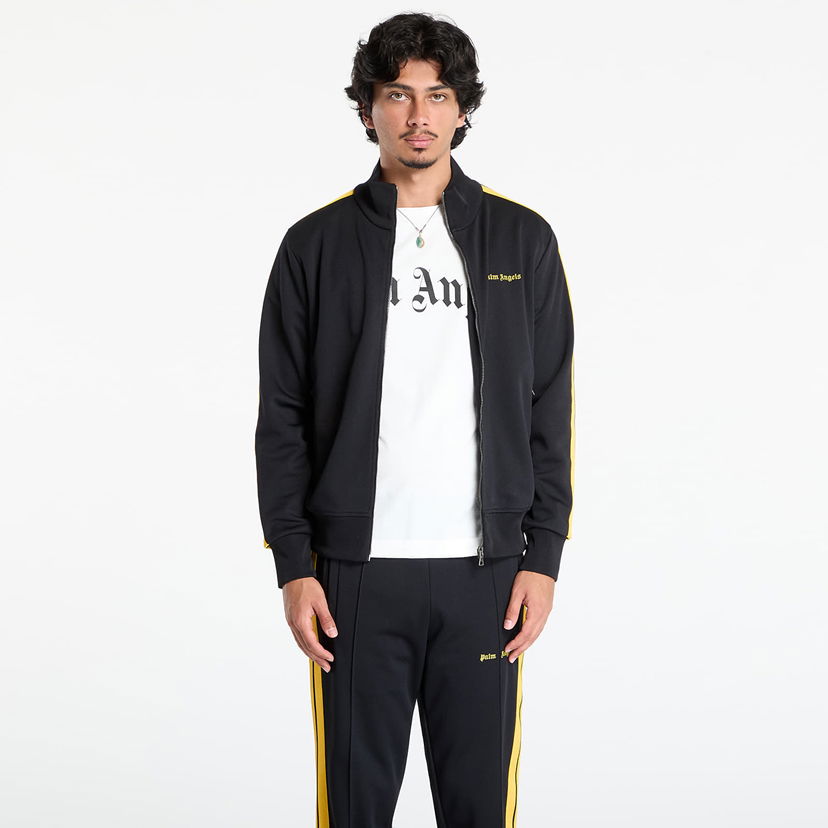 Jacka Palm Angels Palm Angels Classic Logo Color Track Jacket Svart | PMBD058F25FAB0011018