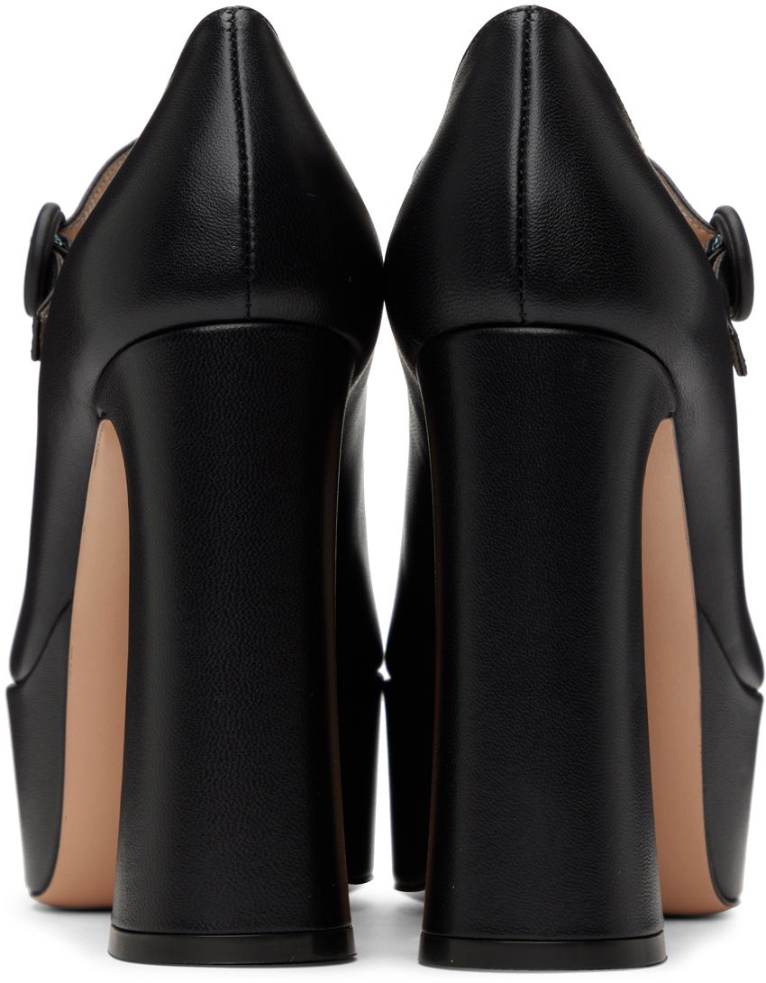 Sneakers och skor Gianvito Rossi Platform Mary Jane Pumps Svart | G22183.70RIC.NAP, 1
