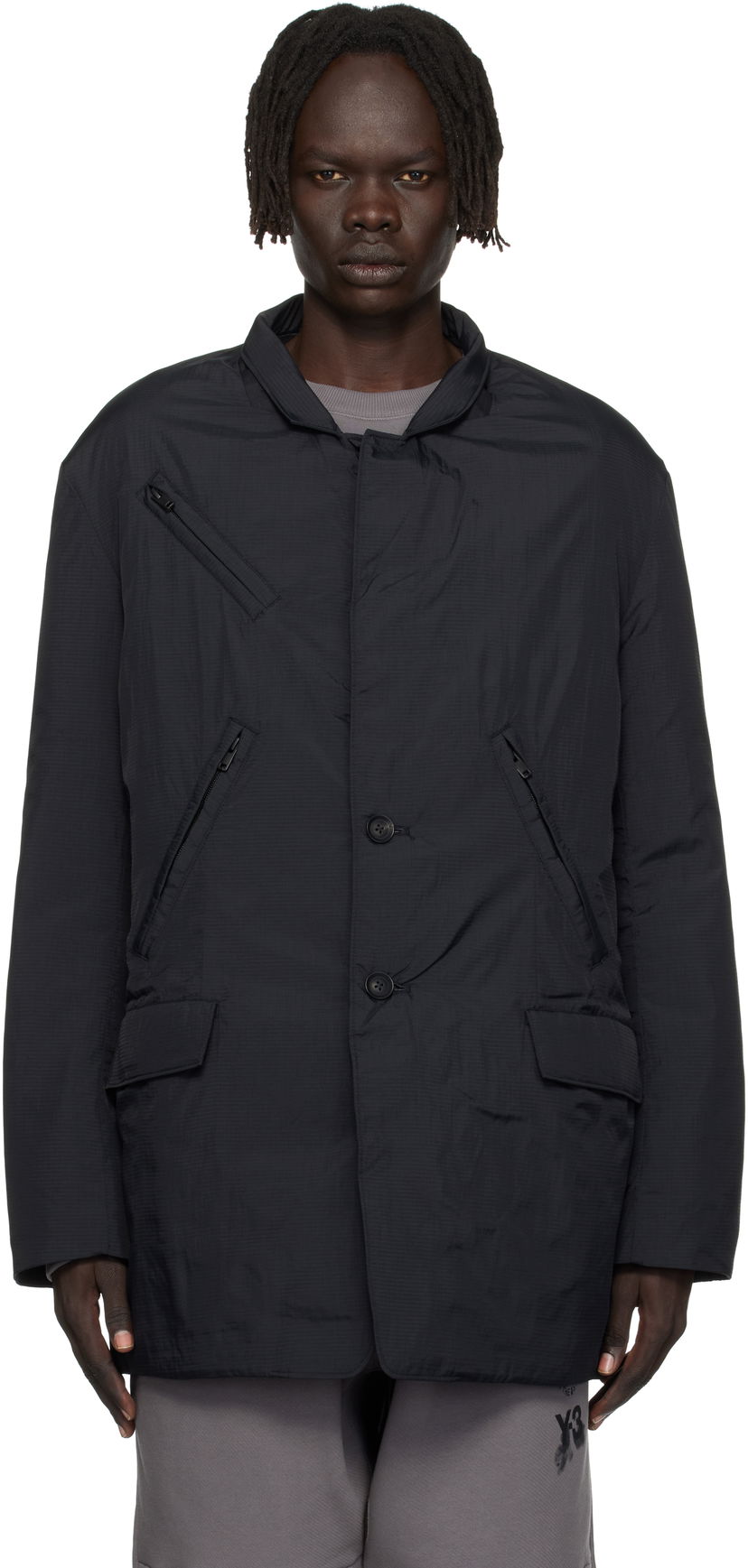 Pufferjacka Y-3 Y-3 Padded Jacket Svart | KB0044