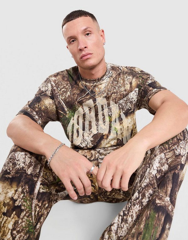 T-shirt Jordan Jordan Short Sleeve Crew Neck Camouflage T-Shirt Flerfärgad | HQ9020-133