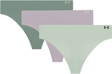 Trosor Under Armour Under Armour Pure Stretch 3-Pack Thong Underwear Grön | 1383893-009, 0