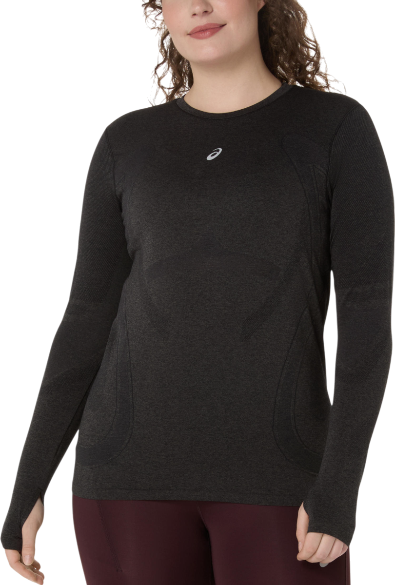T-shirt Asics ASICS Road Seamless Long Sleeve Top Svart | 2012d290-001
