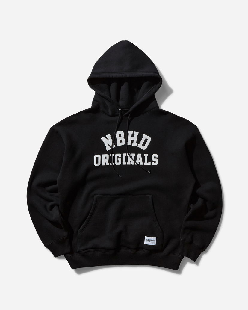 Sweatshirt Neighborhood NBHD Originals Hoodie Svart | 242UWNH-CSM02 BK