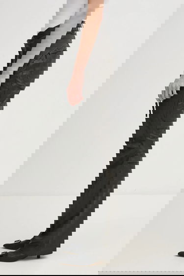 Byxor Ottolinger Ottolinger Deconstructed Flared Pants Svart | 2209080105, 1