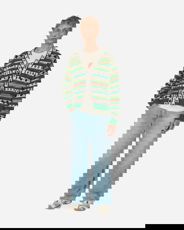 Sweater KENZO Fairisle Jacquard Cardigan Flerfärgad | FC65CA3173CH 57, 4