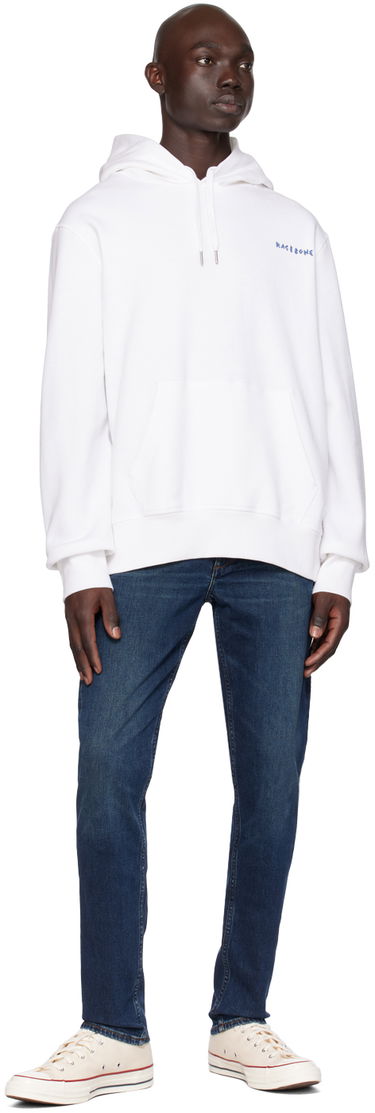 Sweatshirt rag & bone Rag & Bone Coffee Hoodie Vit | MBC23HT040AP40, 3