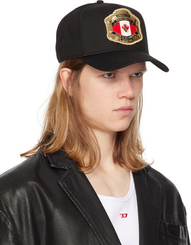 Keps DSQUARED2 Dsquared2 Boxeur Patch Baseball Cap Svart | BCM0903-05C00001-2124, 1