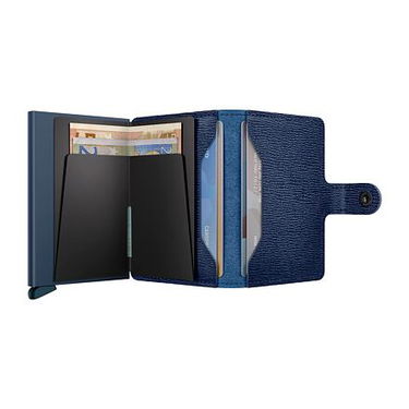 Plånbok Secrid Miniwallet - Crisple - Navy Mörkblå | MC-Navy, 3
