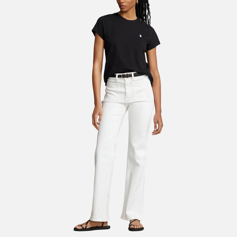 T-shirt Polo by Ralph Lauren Polo Ralph Lauren Rundhals- Svart | 211898698007