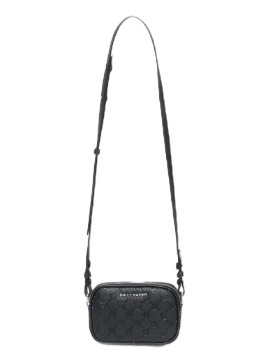 Handväska DAILY PAPER May Bag Black Monogram Svart | 2321210