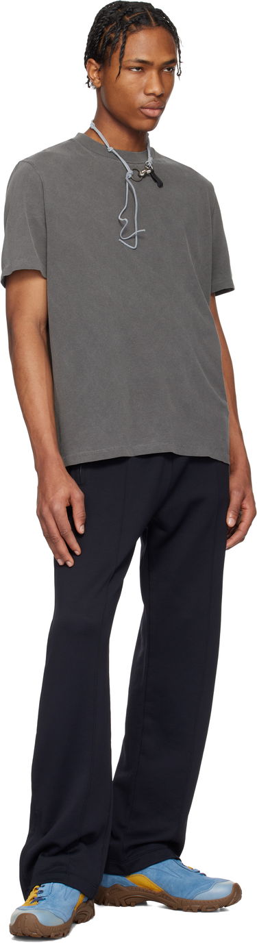 Nyckelringar OUR LEGACY Our Legacy Ladon Suede Necklace Grå | A2238LBE, 2