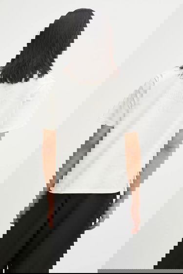 T-shirt Wales Bonner Wales Bonner Selah Oversized T-Shirt Vit | UA25JE29.JE01.100, 2