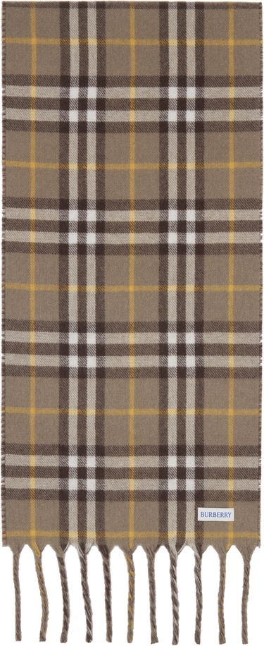 Halsduk Burberry Burberry Reversible Knight Stamp Scarf Brun | 8109747, 1