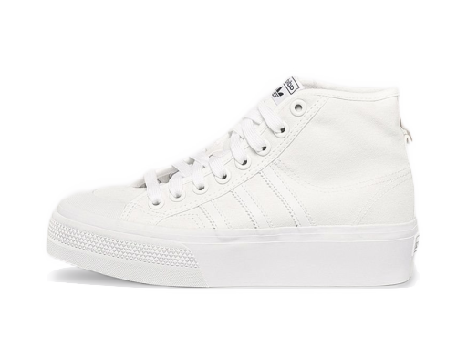 Sneakers och skor adidas Originals Nizza Platform Mid Vit | FY2782