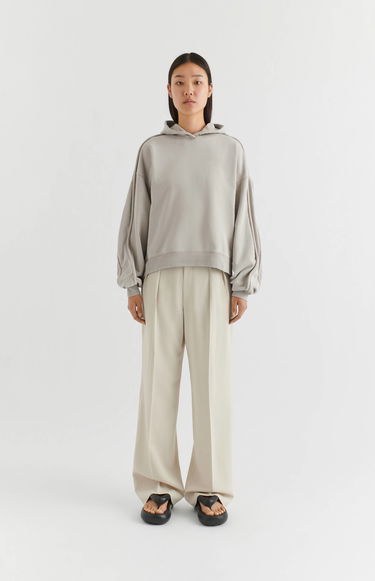 Sweatshirt AXEL ARIGATO Clove Washed Hoodie Beige | A2097003, 4