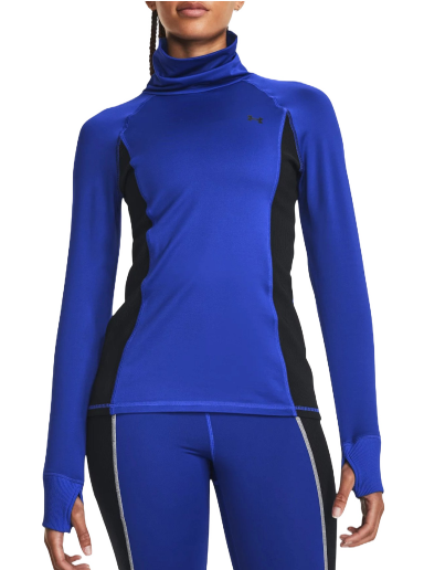 Sweatshirt Under Armour Train Cold Weather Funnel Mörkblå | 1379888-400