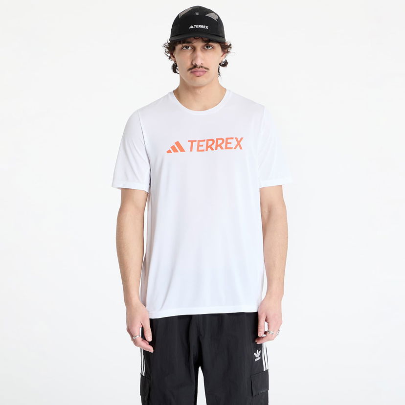 T-shirt adidas Performance Terrex Multi Climacool Logo Tech T-Shirt Vit | JI9235