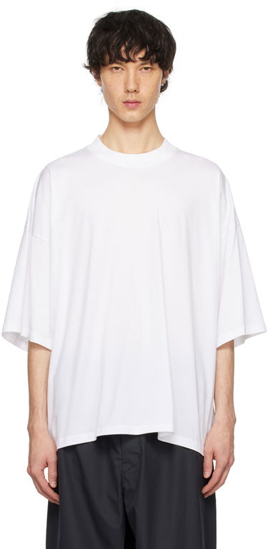 T-shirt Studio Nicholson Studio Nicholson Piu T-Shirt Vit | PIU SNM-088, 0