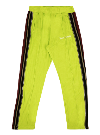 Byxor Palm Angels Velour Side Stripe Track Pants Gul | PMCA007F194690074101