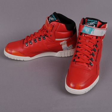 Sneakers och skor Reebok Exofit Plus Hi Basquiat Röd | v48183, 2