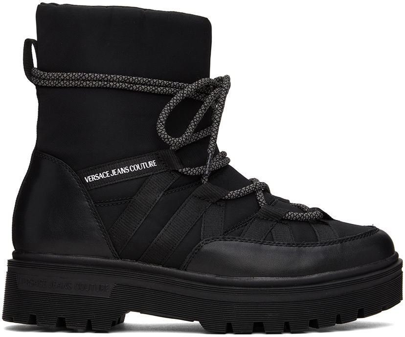 Sneakers och skor Versace Versace Jeans Couture Syrius Boots Svart | E73YA3S40EZS490
