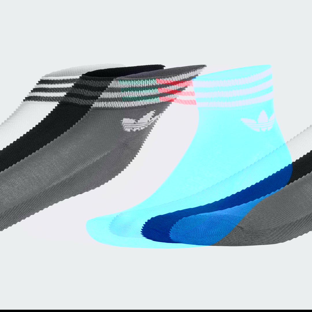 Strumpor adidas Performance Trefoil Ankle Socks (3 Pairs) Blå | JI9487, 1