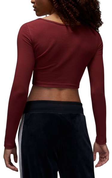 T-shirt Jordan Flight Top Bourgogne | DQ4465-645, 3