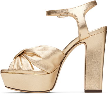 Klä Jimmy Choo Jimmy Choo Heloise 120 Heeled Sandals Metallisk | HELOISE 120, 2