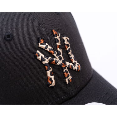 Keps New Era 9FORTY MLB Leopard Infill NY Yankees Adjustable Cap Svart | 60691330, 5