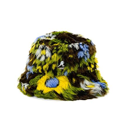 Hatt Kangol Faux Fur Bucket Hat Flerfärgad | K4370-CF901