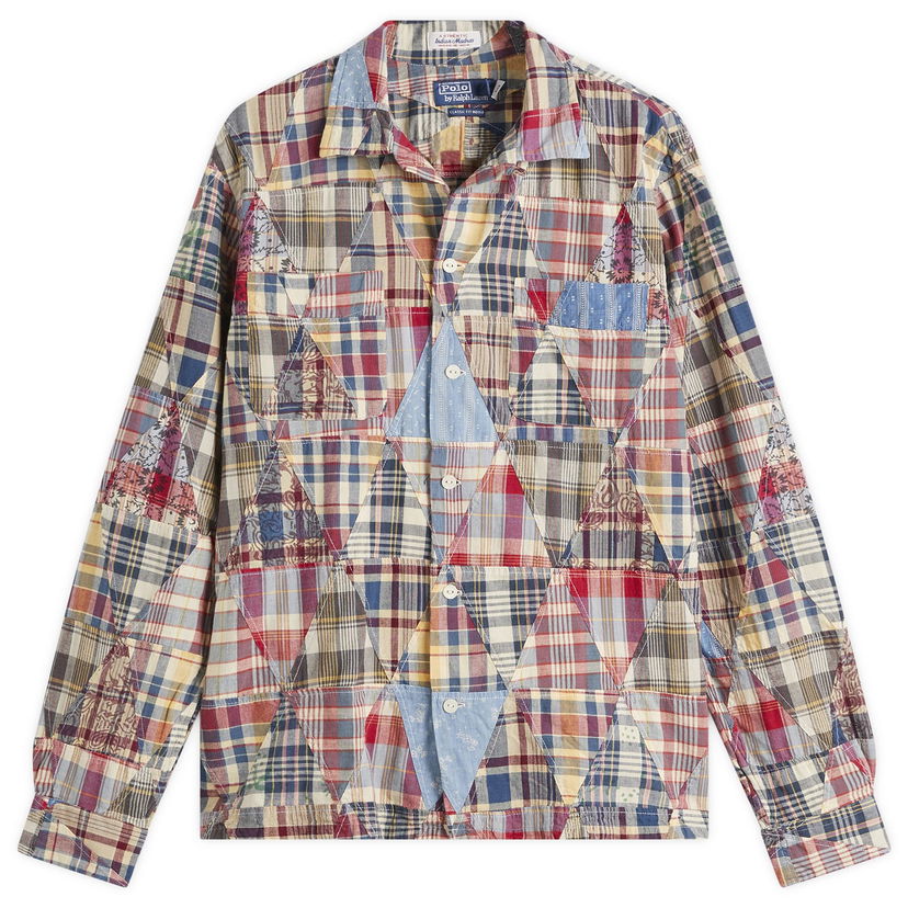 Skjorta Polo by Ralph Lauren Ralph Lauren Patchwork Madras Shirt Flerfärgad | 710966164001