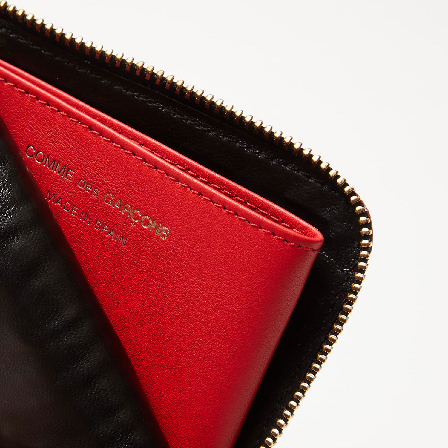 Plånbok Comme des Garçons Embossed Roots Wallet Red Röd | SA3100ER red, 1