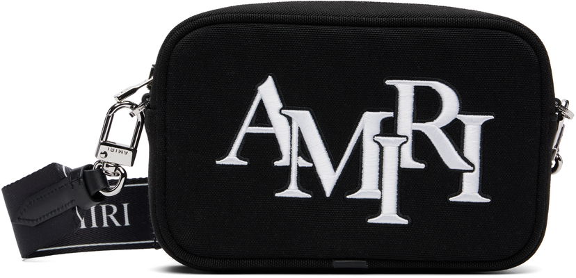 Axelväska AMIRI AMIRI Staggered Camera Bag Svart | AMBGCM1020