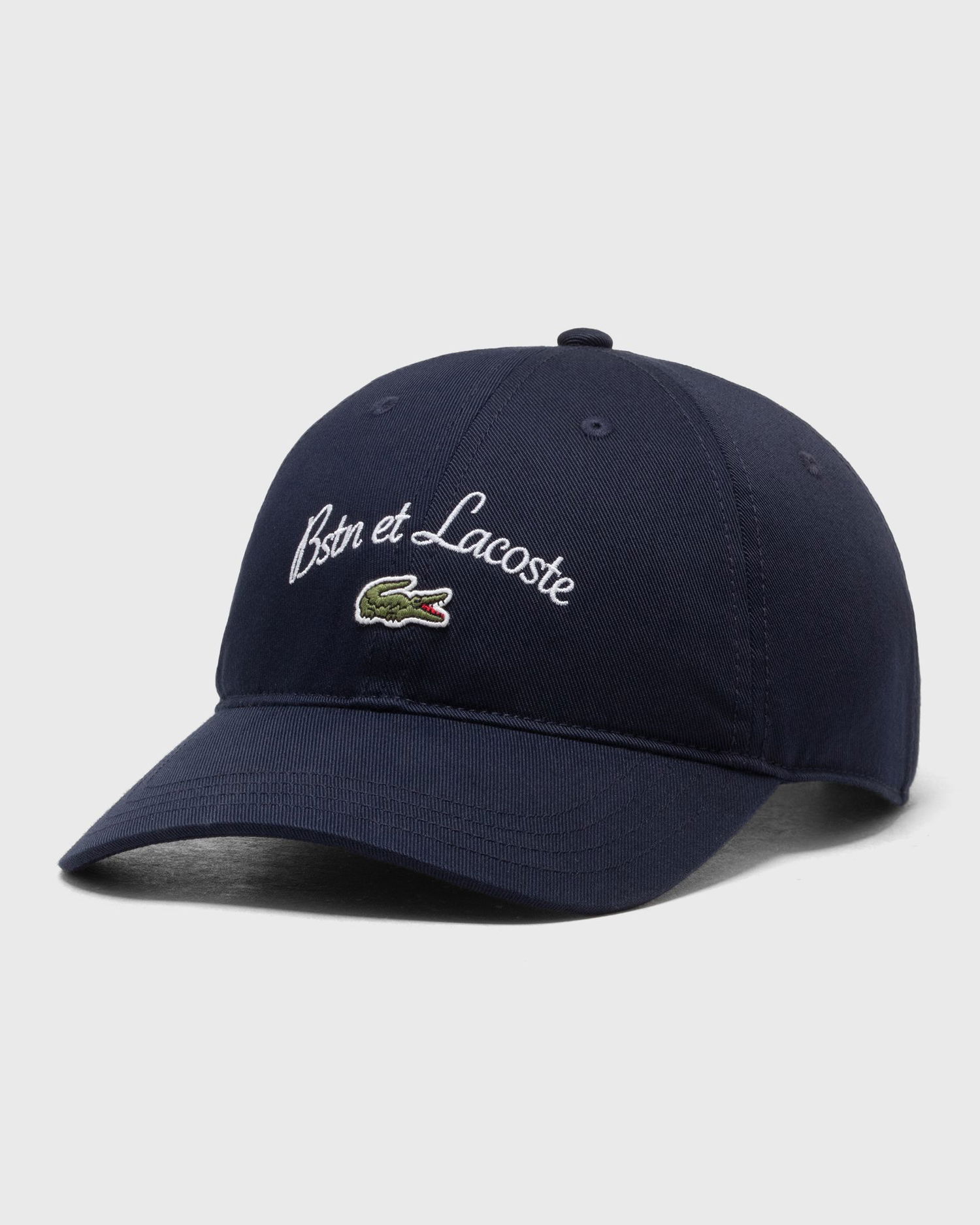 Keps Lacoste BSTN Cotton Twill Cap Mörkblå | RK0491-166-BSTN, 0