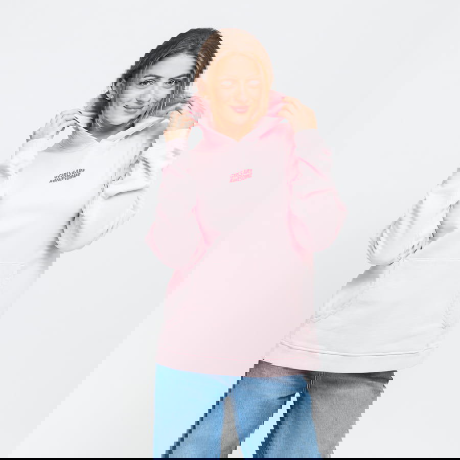 Sweatshirt Girls Are Awesome All Day Hoody Rosa | 71576, 0