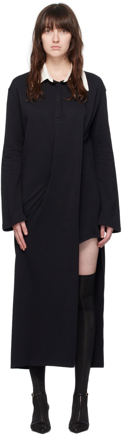 Klä Courrèges Courrèges Twist Maxi Dress Svart | 224JRO413JS0141