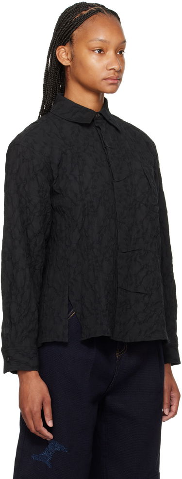 Skjorta ADER ERROR Flag Textured Shirt Svart | BN01SSSH0102BK, 1