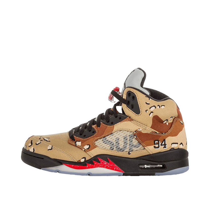 Sneakers och skor Jordan Supreme x Air Jordan 5 Retro "Desert Camo" Beige | 824371-201